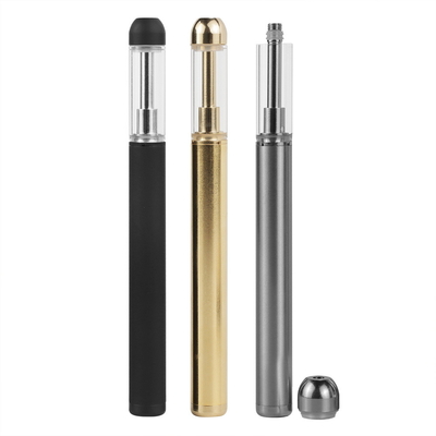 Ponta redonda D5-A 3.7v CBD cerâmico Vape descartável Pen Empty do gotejamento do metal