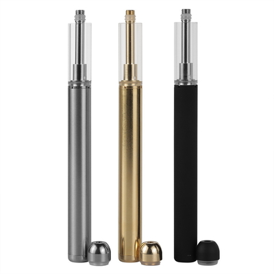 Ponta redonda D5-A 3.7v CBD cerâmico Vape descartável Pen Empty do gotejamento do metal