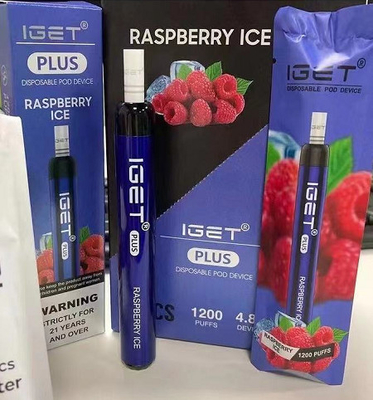 4.8ml 1200 SOPRA cores descartáveis frescas da hortelã IGET Vape 13