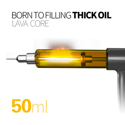 Arma de prata do enchimento do cartucho da linha de 240V 50ml 510 para o óleo grosso