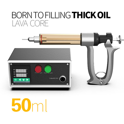 Arma de prata do enchimento do cartucho da linha de 240V 50ml 510 para o óleo grosso