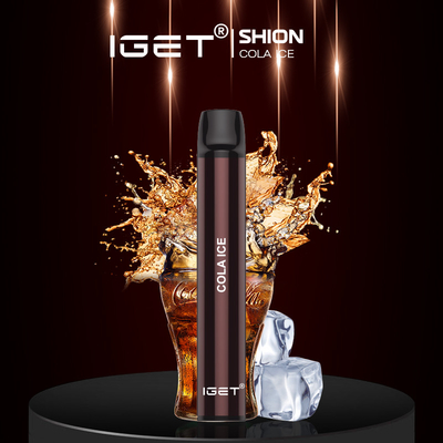 IGET original SHION 600 sopra 2.4ml pena descartável de Vape dos sabores da capacidade 26