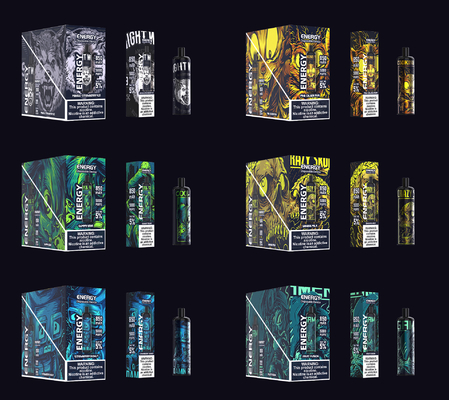 sabores múltiplos Vape 5000Puffs E dos charutos descartáveis de 850mAh EPOD