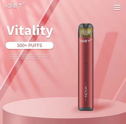 Popular no jogo do acionador de partida de Vape da nicotina da bateria 6% da nova 350mah de Austrália IGET Vape IGET
