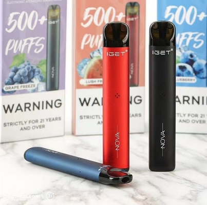 Popular no jogo do acionador de partida de Vape da nicotina da bateria 6% da nova 350mah de Austrália IGET Vape IGET