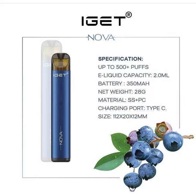 Acionador de partida original Kit In Stock de Vape da nicotina dos tipos 6% da nova 3 de IGET Vape IGET