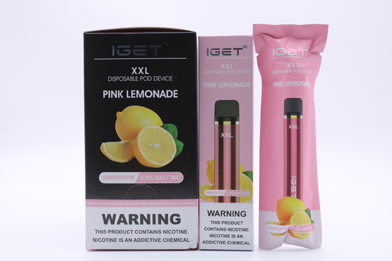 Vagem da bateria 7ml Vape de Iget XXL Vape Pen Electronic Cigarettes Device 950mAh