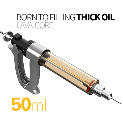 Cbd lubrifica a máquina de enchimento semi automática 440*270*110mm do cartucho