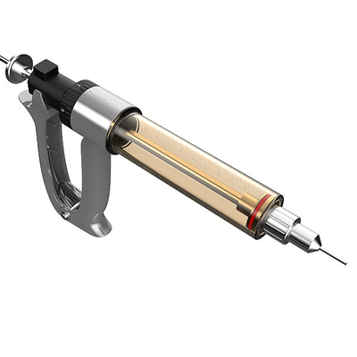 Arma de enchimento do cartucho grosso de prata do óleo de 25ml BBELL semi automática