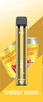 Sabores descartáveis descartáveis de XXL 1800f 7.0ml IGET Vape os 30 fumam a pena