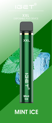 Sabores descartáveis descartáveis de XXL 1800f 7.0ml IGET Vape os 30 fumam a pena