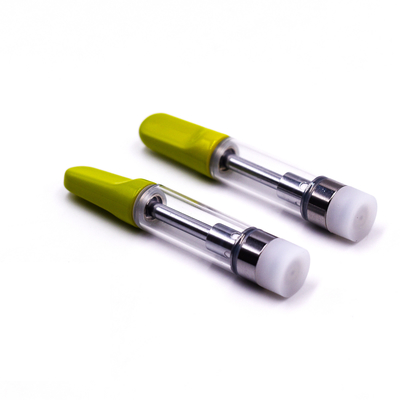 Nenhum cartucho cerâmico de escape de Vape do tanque de óleo de Cbd da bobina do atomizador por atacado de 1ml Vape