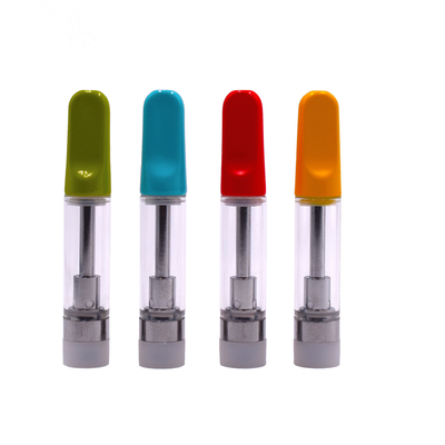 Nenhum cartucho cerâmico de escape de Vape do tanque de óleo de Cbd da bobina do atomizador por atacado de 1ml Vape
