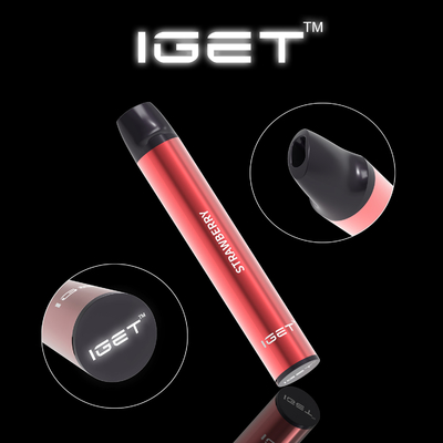 A fábrica preenchida de IGET que envia IGET SHION 600 sopra pena descartável de IGET Vape