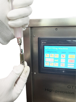 Dispositivo semiautomático altamente preciso do enchimento do controle da tela da máquina de enchimento do óleo de Vape