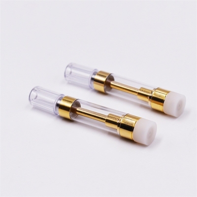 Nenhum tanque de vidro de escape de Pyrex feito sob encomenda algum cartucho de aquecimento do vape do óleo do cbd da bobina cerâmica da linha da capacidade 510