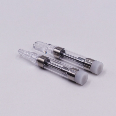 Nenhum tanque de vidro de escape de Pyrex feito sob encomenda algum cartucho de aquecimento do vape do óleo do cbd da bobina cerâmica da linha da capacidade 510