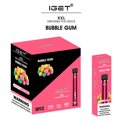 Da bateria eletrônica do dispositivo 950mAh dos cigarros de Iget vagem colorida IGET XXL de Vape