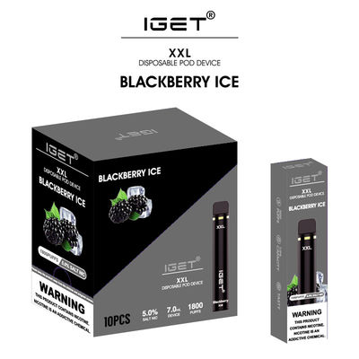 Da bateria eletrônica do dispositivo 950mAh dos cigarros de Iget vagem colorida IGET XXL de Vape