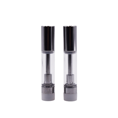 Aquecimento cerâmico Vape Pen Cartridge da bobina do tanque de vidro do cartucho 1ml 0.5ml de Cbd da linha da ponta 510 do ouro do metal