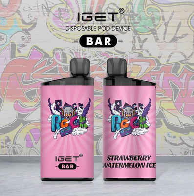 A barra original 3500 de Iget do cigarro de Iget E sopra 13 nicotina do dispositivo 12ML 5% dos sabores