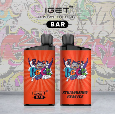 Cigarro descartável dos sabores e do suco de Vape Pen Device 13 dos sopros originais da barra 3500 de Iget no estoque