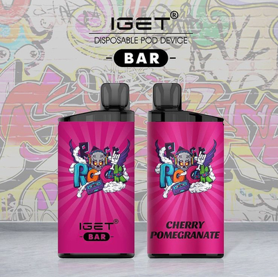 Cigarro descartável dos sabores e do suco de Vape Pen Device 13 dos sopros originais da barra 3500 de Iget no estoque