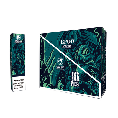 Nicotina máxima dos sabores 12ML 5% dos sopros 12 da energia recarregável de Epod do cigarro de E 5000