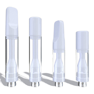 Todo o óleo grosso branco do cartucho CBD do vape da linha da cor 510 toda a ponta cerâmica