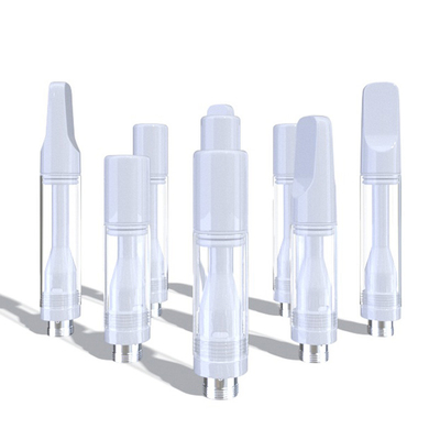 Nenhum 510 cartucho de escape da linha CBD Vape toda a ponta cerâmica 0.5/1.0 ml de capacidade
