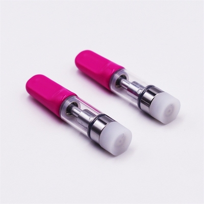 Cartucho feito sob encomenda de escape do vape do logotipo 510 da prova da bobina cerâmica vazia sem chumbo do tanque de vidro do cartucho 0.5ml 1ml