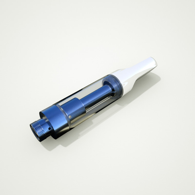 Cartucho feito sob encomenda de escape do vape do logotipo 510 da prova da bobina cerâmica vazia sem chumbo do tanque de vidro do cartucho 0.5ml 1ml