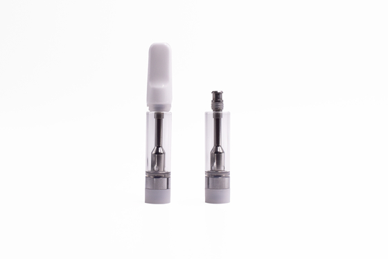 510 cartucho vazio do vape do polo do centro do atomizador 0.5ml 1ml S316 do óleo do tanque de óleo THC da linha CBD