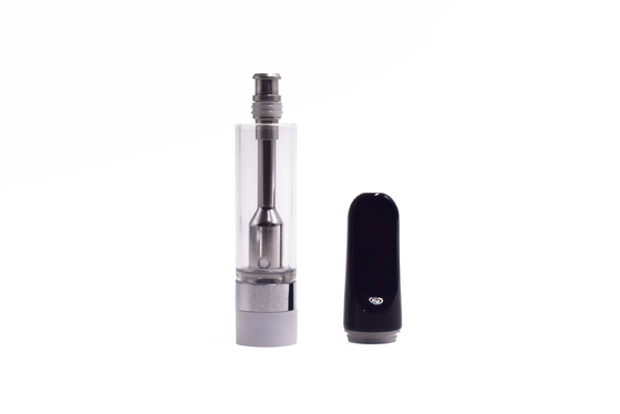 510 cartucho vazio do vape do polo do centro do atomizador 0.5ml 1ml S316 do óleo do tanque de óleo THC da linha CBD
