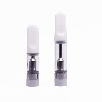 Cartucho cerâmico de escape de Cbd da bobina dos cartuchos 0.5ml 1ml SS316 do óleo 510 de Thc do delta 8 da prova no estoque