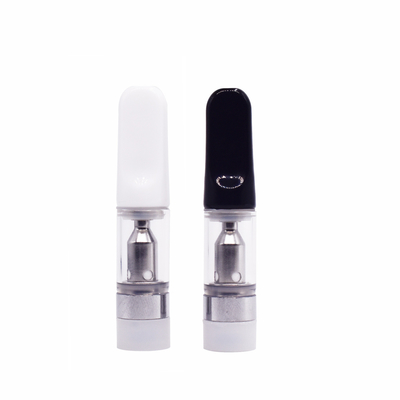Cartucho cerâmico de escape de Cbd da bobina dos cartuchos 0.5ml 1ml SS316 do óleo 510 de Thc do delta 8 da prova no estoque
