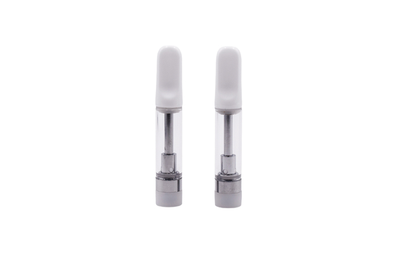 A maioria de cartucho de aquecimento do vape do óleo do cbd da bobina 510 cerâmica sem chumbo grossa poppular do óleo 0.5ml 1ml do delta 8 dos artigos