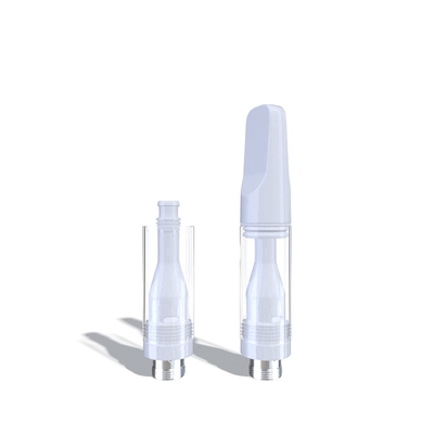 Cartucho cerâmico cerâmico completo vazio do óleo de Cbd da linha da bobina 510 dos carros 0.5ml 1ml