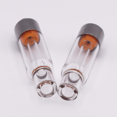 Cartucho de vidro completo por atacado de Pen Leakproof Prefilled Disposable Vape do atomizador do óleo dos Pyrex CBD