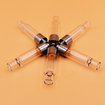 Da fábrica cartucho de vidro completo do atomizador do atomizador 0.5ml 1ml do óleo diretamente CBD THC D8