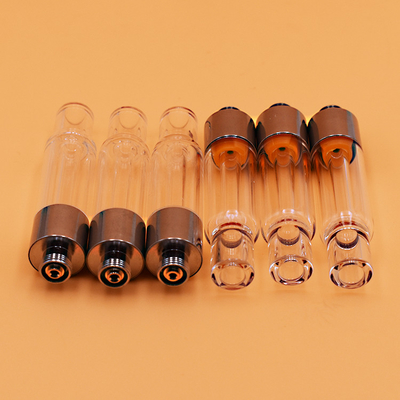 Cartucho cerâmico grosso de vidro completo por atacado do vape da bobina do tanque de óleo do mel de 0.5ml 1ml