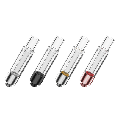 Da fábrica cartucho de vidro completo do atomizador do atomizador 0.5ml 1ml do óleo diretamente CBD THC D8