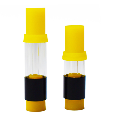 Cartucho cerâmico grosso de vidro completo por atacado do vape da bobina do tanque de óleo do mel de 0.5ml 1ml