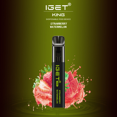 A pena descartável de venda quente do vape do REI 2600 sopros de Austrália IGET com cor diferente dos tipos escolhe