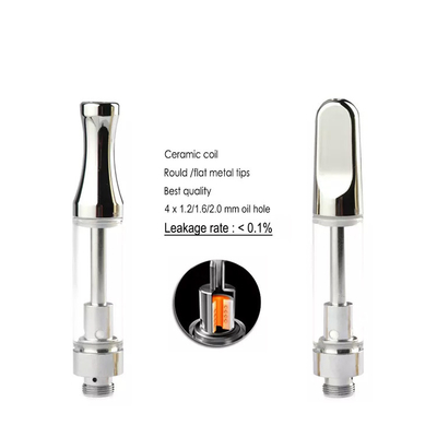 A maioria de cartucho sem chumbo do vape 510 do cbd popular da linha 0.5ml 0.9ml 1ml