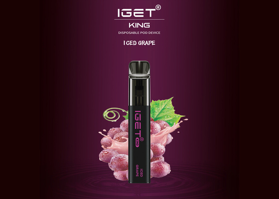 2021 sabores descartáveis da pena 9 do vape do cigarro novo dos sopros do REI 2600 do projeto IGET
