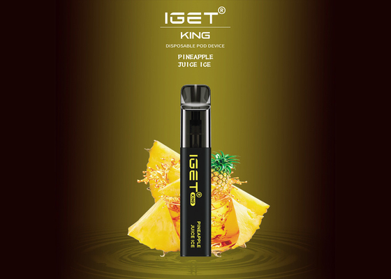 2021 sabores descartáveis da pena 9 do vape do cigarro novo dos sopros do REI 2600 do projeto IGET