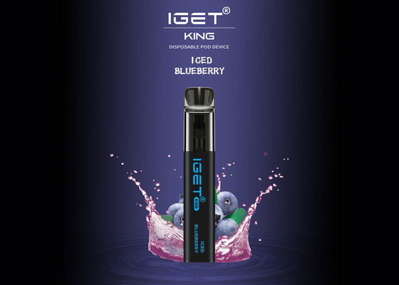 2021 sabores descartáveis da pena 9 do vape do cigarro novo dos sopros do REI 2600 do projeto IGET