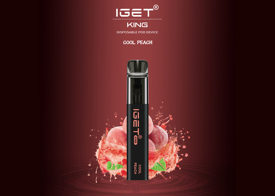 9 nicotina descartável da vagem 8.5ml 6,0% do sopro IGET Vape dos sabores 2600