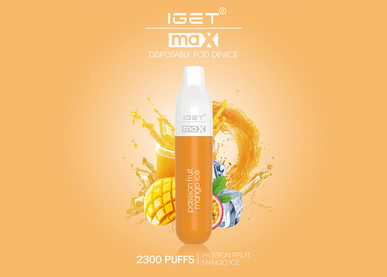 8.0ml IGET max 2300 sopra cores eletrônicas descartáveis do cigarro 16